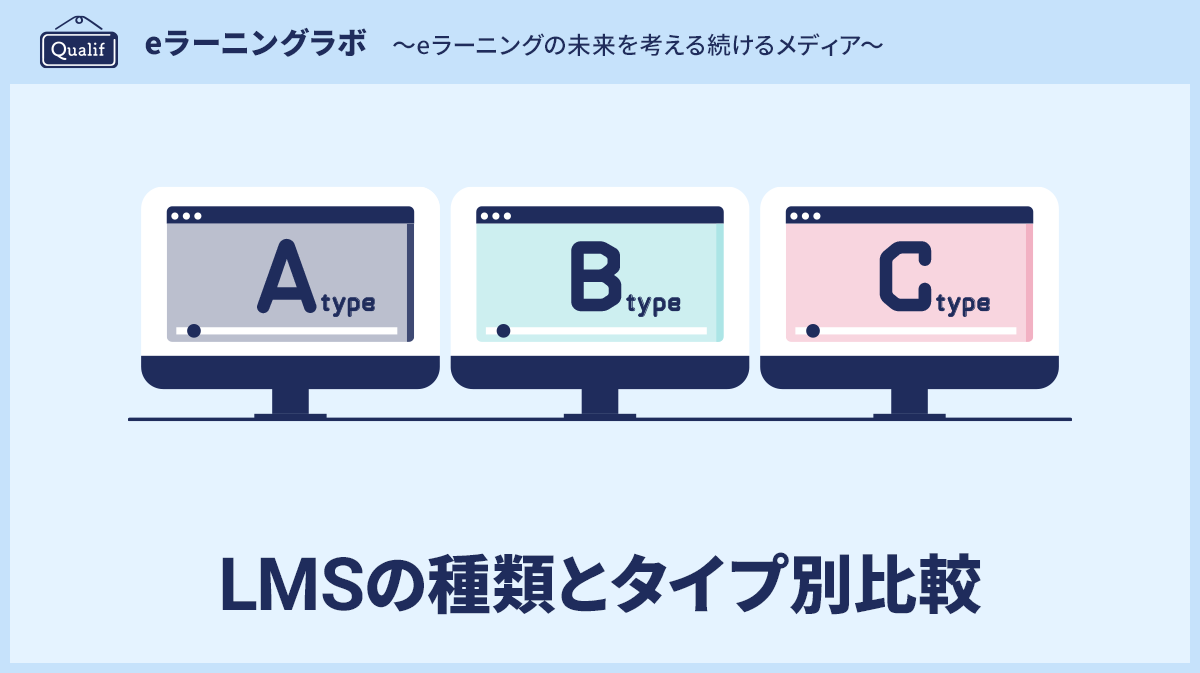 【2026年版】LMSの種類とタイプ別比較｜用途別の選び方と選定チェックリスト